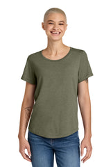 AllMade Women's   Relaxed Tri-Blend Scoop Neck Tee AL2015