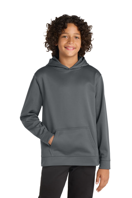 Sport-Tek Youth   Sport-Wick   Fleece Hooded Pullover
