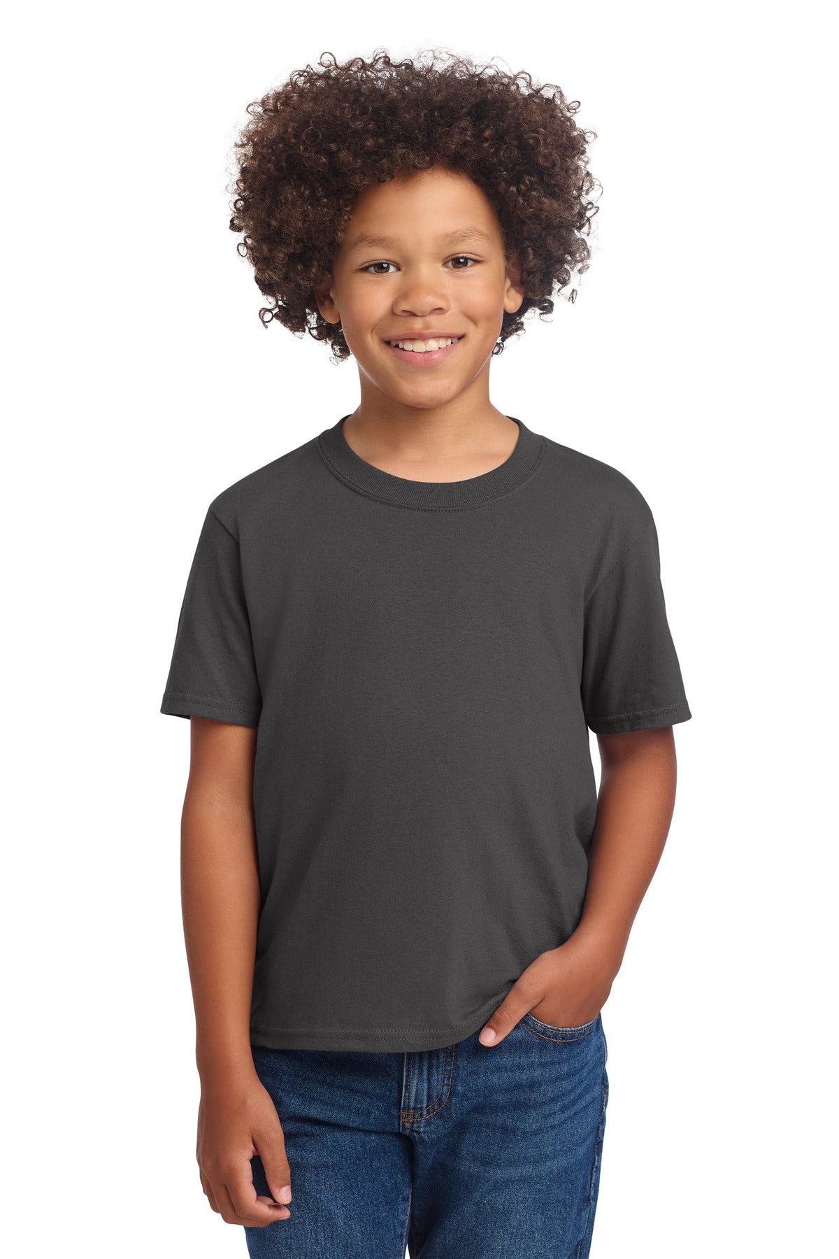 Port & Co Youth   Core Cotton DTG Tee PC54YDTG