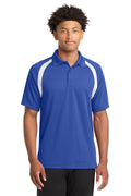 Sport-Tek Men's   Dry Zone   Colorblock Raglan Polo