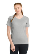 Sport-Tek Women's    PosiCharge    Tri-Blend Wicking Scoop Neck Raglan Tee