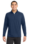 Sport-Tek Men's   Tall Sport-Wick   Stretch 1/4-Zip Pullover