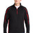 Sport-Tek Men's   Sport-Wick   Stretch 1/4-Zip Colorblock Pullover