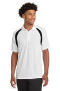 Sport-Tek Men's   Dry Zone   Colorblock Raglan Polo