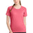 Sport-Tek Women's    PosiCharge    Tri-Blend Wicking Scoop Neck Raglan Tee