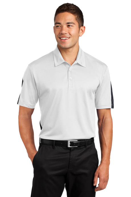 Sport-Tek Men's   PosiCharge   Active Textured Colorblock Polo