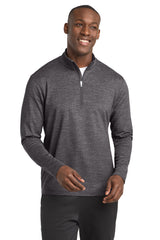 Sport-Tek Men's    Sport-Wick    Stretch Reflective Heather 1/2-Zip Pullover