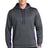 Sport-Tek Men's   Sport-Wick   Fleece Colorblock Hooded Pullover