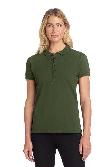 Mercer+Mettle Women's   Stretch Heavyweight Pique Polo MM1001