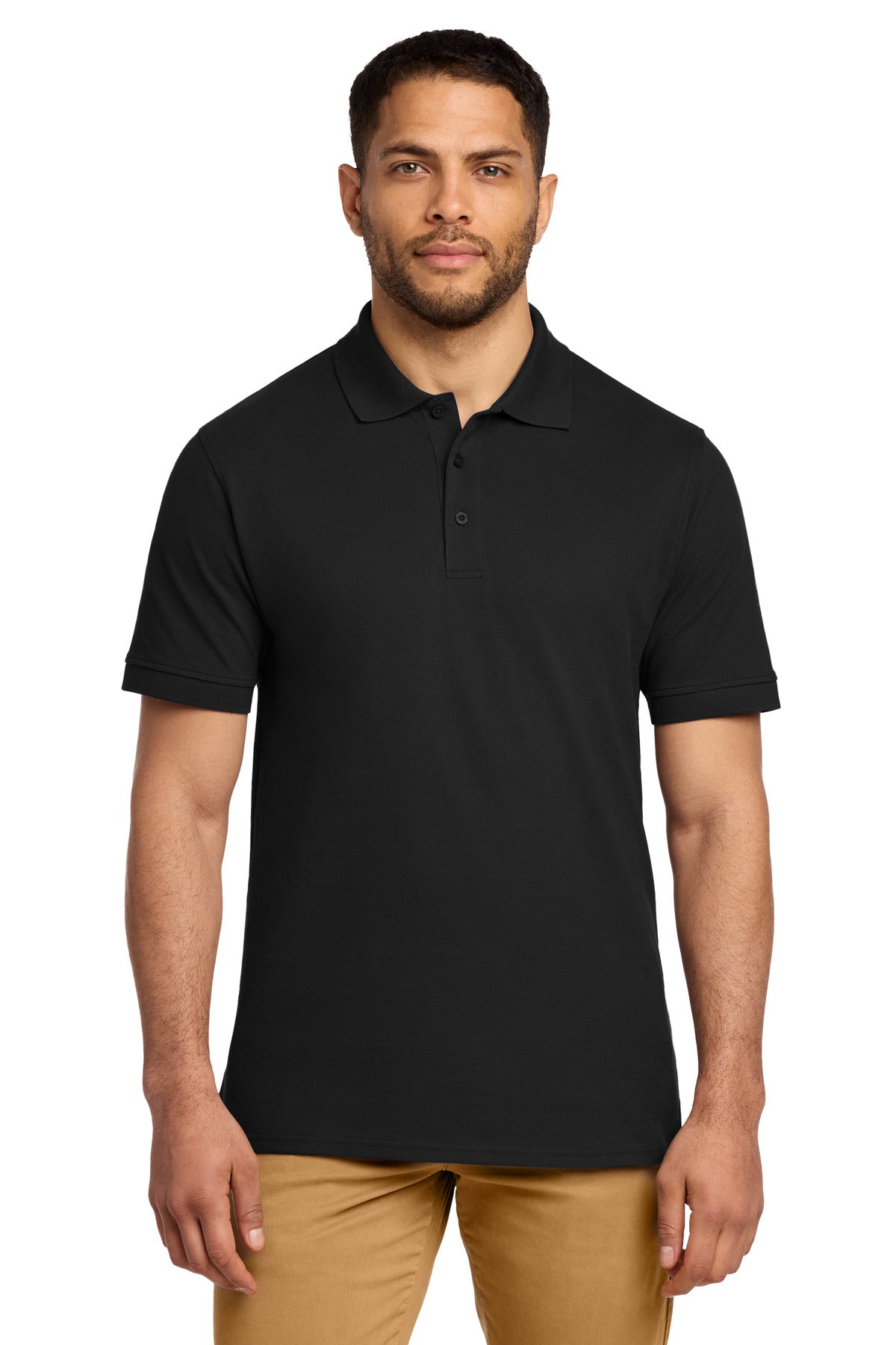 Port & Co Men's   Combed Ring Spun Pique Polo