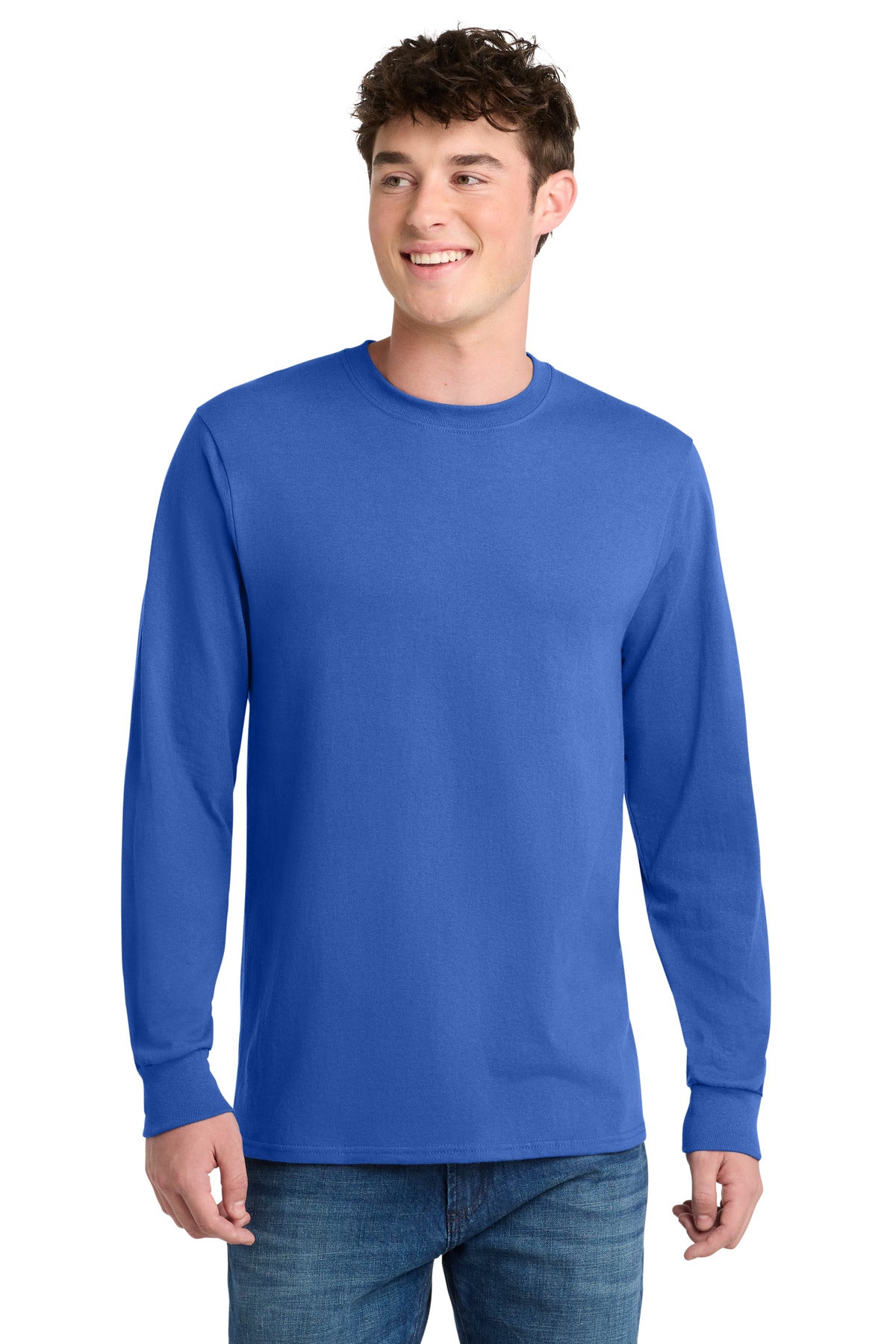 Port & Co Men's   Tall Long Sleeve Core Blend Tee