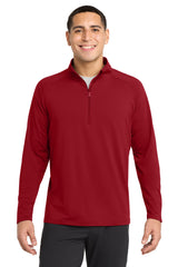 Sport-Tek Men's   Sport-Wick   Stretch 1/4-Zip Pullover