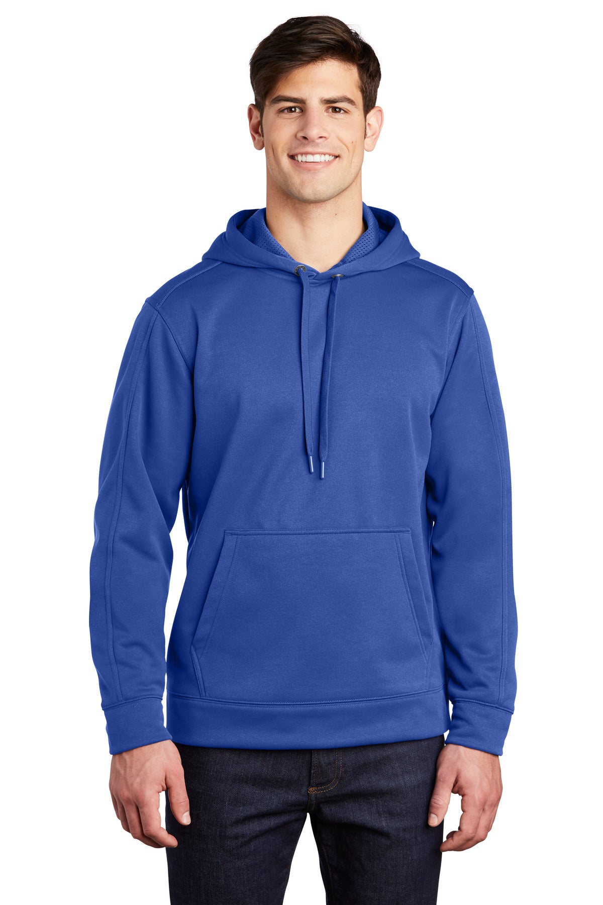 Sport-Tek Men's   Repel Fleece Hooded Pullover