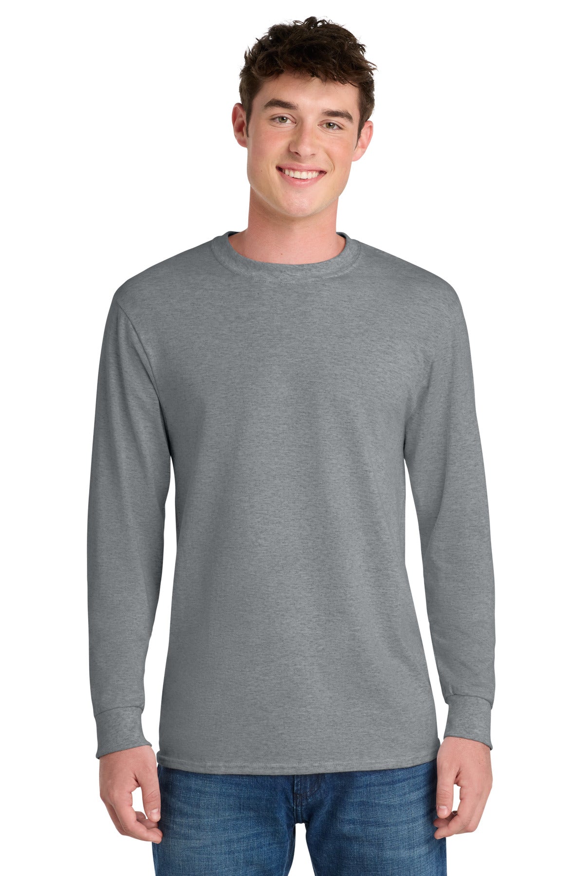Port & Co Men's   Tall Long Sleeve Core Blend Tee