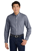 Port Authority Men's    Broadcloth Gingham Easy Care Shirt W644