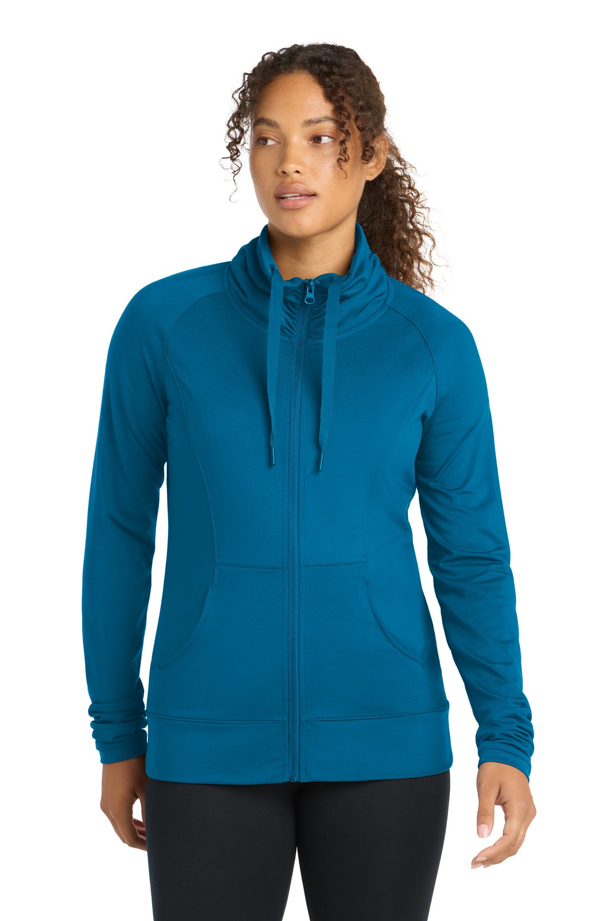 Sport-Tek Women's   Sport-Wick   Stretch Full-Zip Jacket