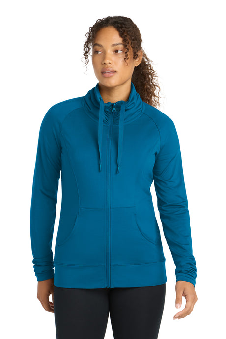 Sport-Tek Women's   Sport-Wick   Stretch Full-Zip Jacket