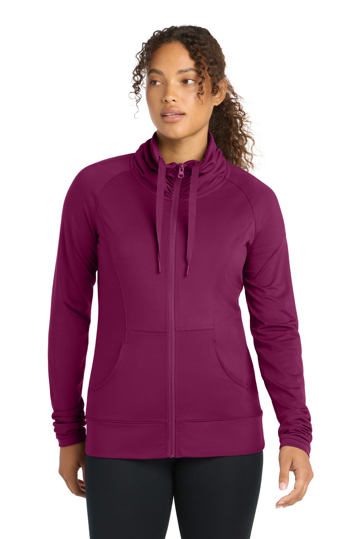 Sport-Tek Women's   Sport-Wick   Stretch Full-Zip Jacket