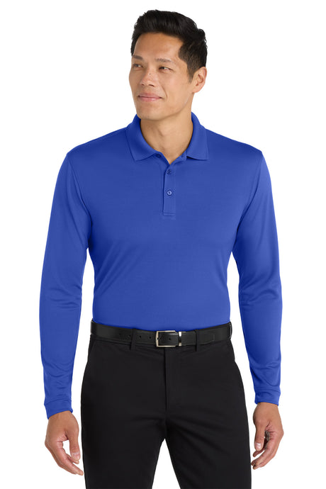 Port Authority Men's    Dry Zone    UV Micro-Mesh Long Sleeve Polo K110LS