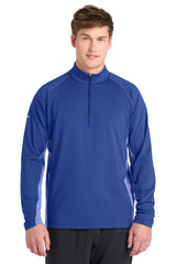 Sport-Tek Men's   Sport-Wick   Stretch Contrast 1/4-Zip Pullover