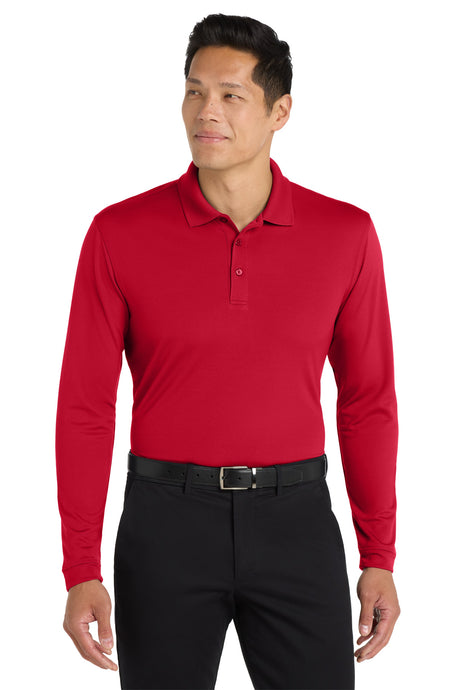 Port Authority Men's    Dry Zone    UV Micro-Mesh Long Sleeve Polo K110LS