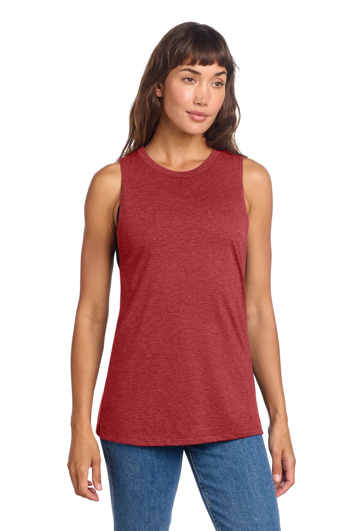 District Women's   Perfect Tri   Muscle Tank DT153