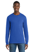 Port & Co Men's   Long Sleeve Essential Pocket Tee