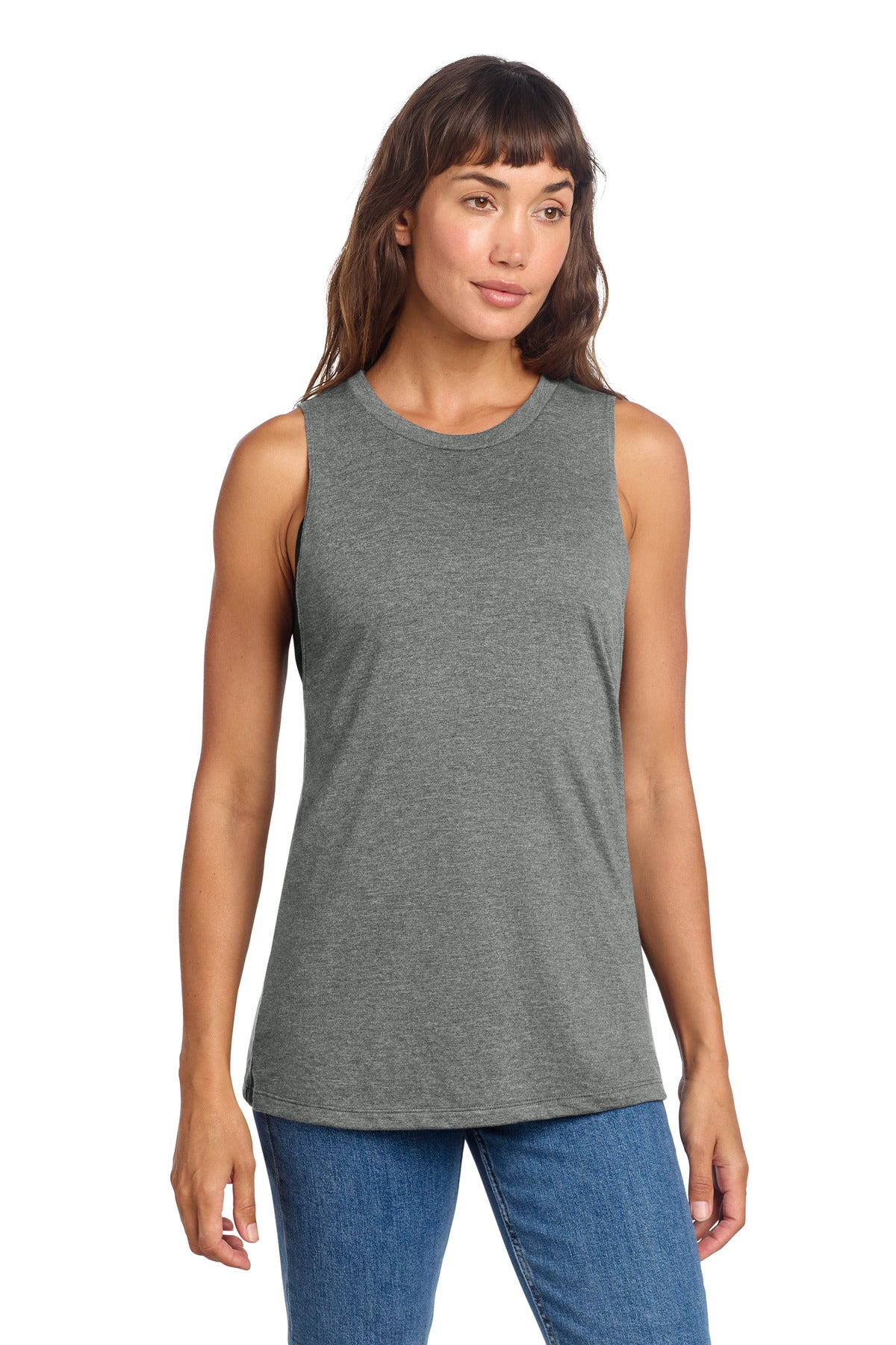 District Women's   Perfect Tri   Muscle Tank DT153