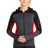 Sport-Tek Women's   Tech Fleece Colorblock Full-Zip Hooded Jacket