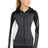 Sport-Tek Women's   Tech Fleece Colorblock Full-Zip Hooded Jacket