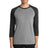District Men's    Perfect Tri   3/4-Sleeve Raglan