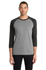 District Men's    Perfect Tri   3/4-Sleeve Raglan