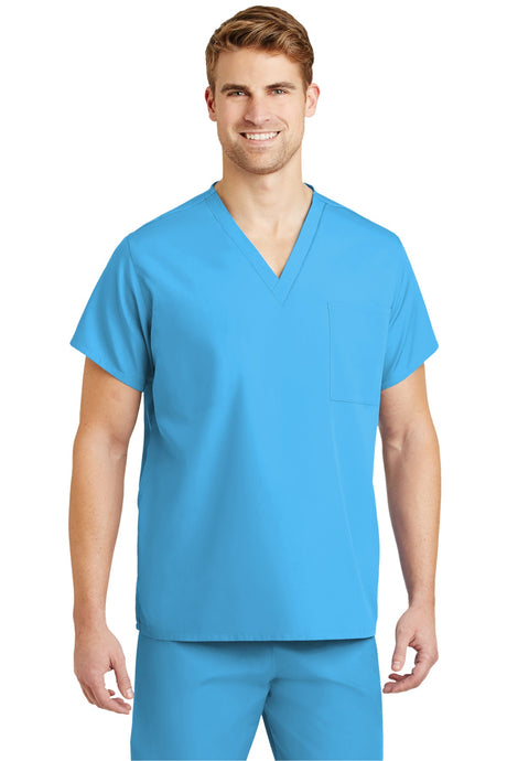 CornerStone Men's V-neck Scrub Top 