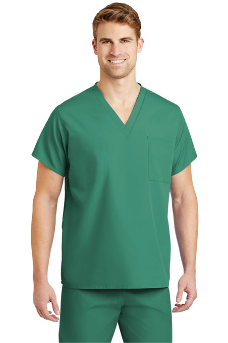 CornerStone Men's V-neck Scrub Top 