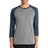 District Men's    Perfect Tri   3/4-Sleeve Raglan