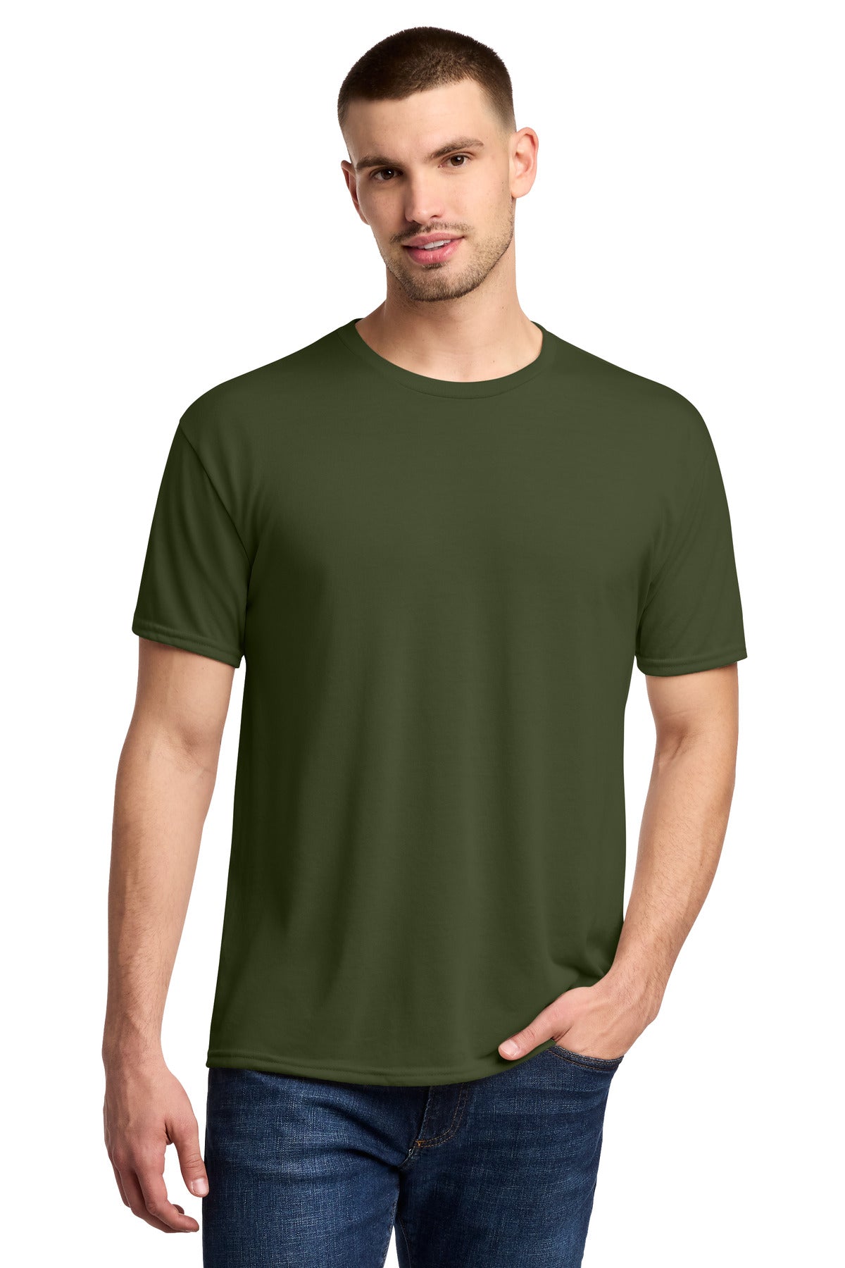Jerzees Men's   Dri-Power   100% Polyester T-Shirt