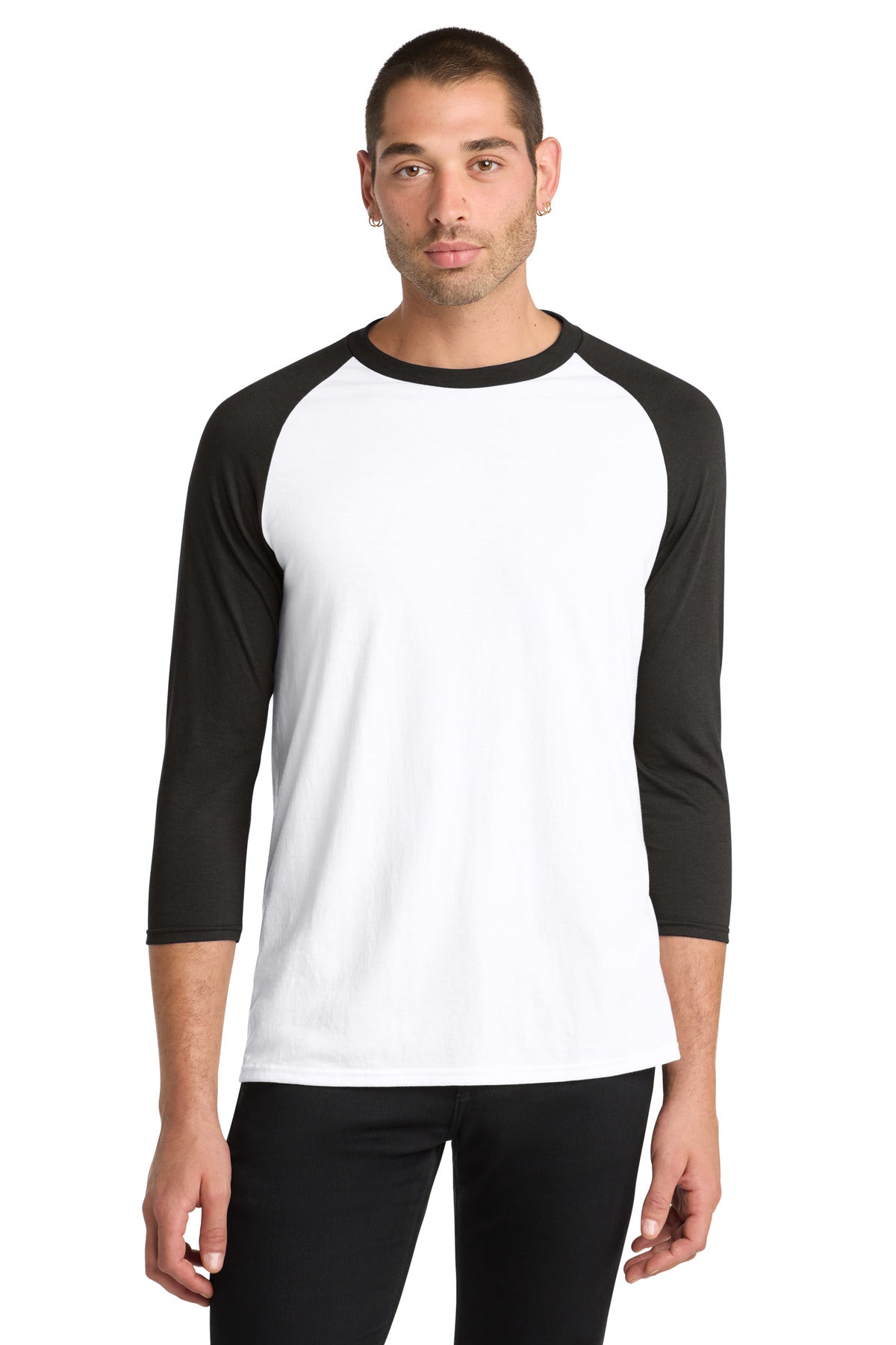 District Men's    Perfect Tri   3/4-Sleeve Raglan