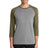District Men's    Perfect Tri   3/4-Sleeve Raglan