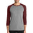 District Men's    Perfect Tri   3/4-Sleeve Raglan