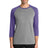 District Men's    Perfect Tri   3/4-Sleeve Raglan