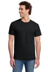 JERZEES Men's Dri-Power 50/50 Cotton/Poly Pocket T-Shirt 29MP