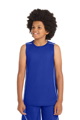Sport-Tek Youth   PosiCharge   Mesh Reversible Sleeveless Tee