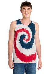 Port & Co Men's   Tie-Dye Tank Top
