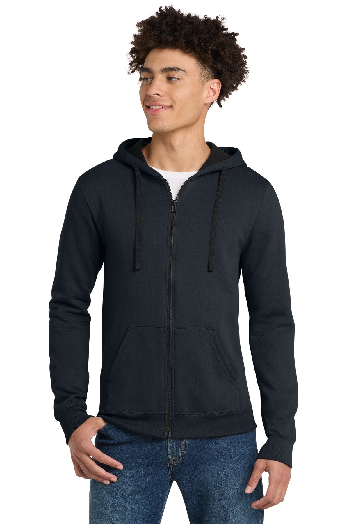 District Men's   The Concert Fleece   Full-Zip Hoodie