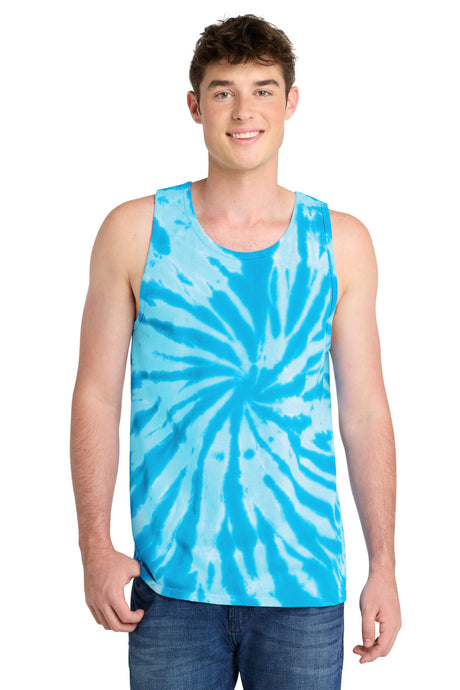 Port & Co Men's   Tie-Dye Tank Top