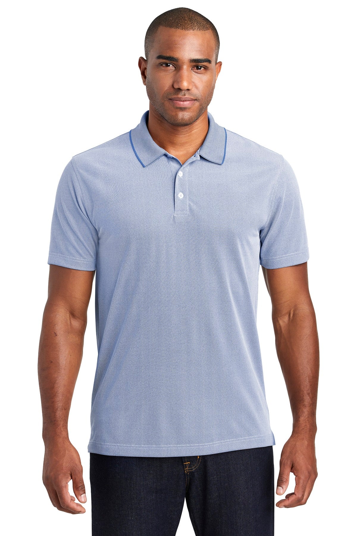 Port Authority Men's    Poly Oxford Pique Polo