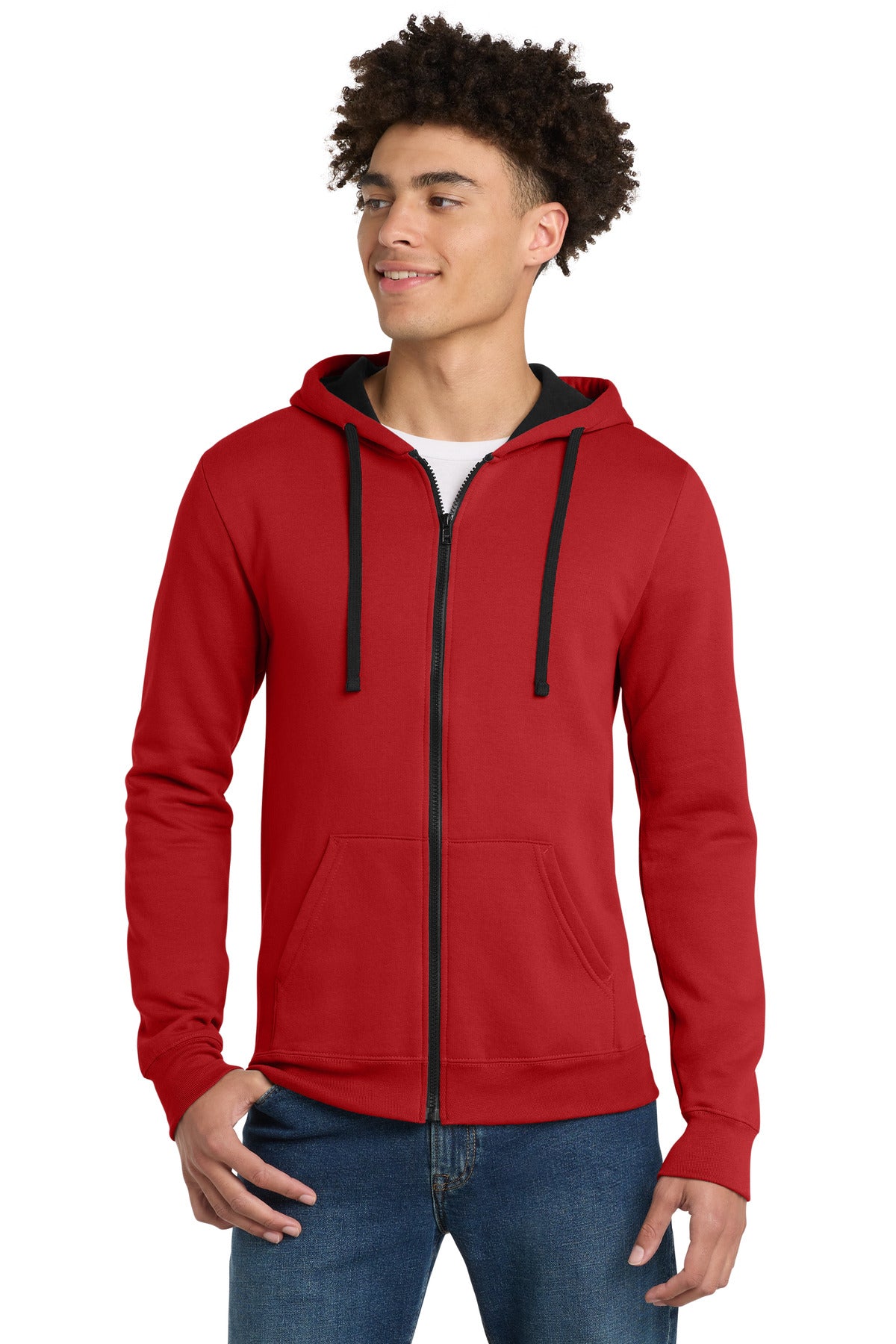 District Men's   The Concert Fleece   Full-Zip Hoodie