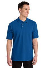 JERZEES Men's 100% Ringspun Cotton Piqué Polo 443M