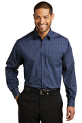 Port Authority Men's   Micro Tattersall Easy Care Shirt