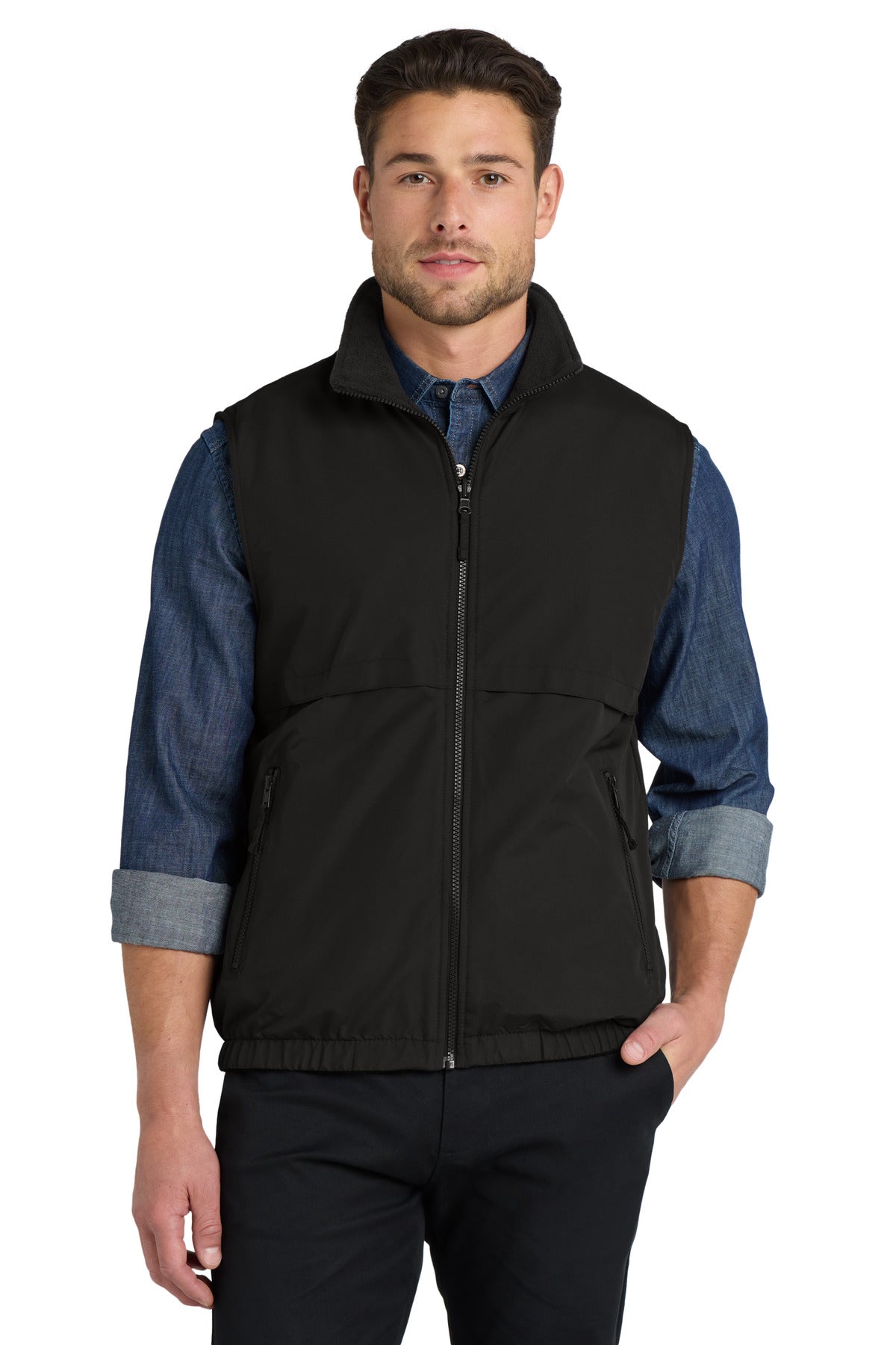 Port Authority Men's   Reversible Charger Vest